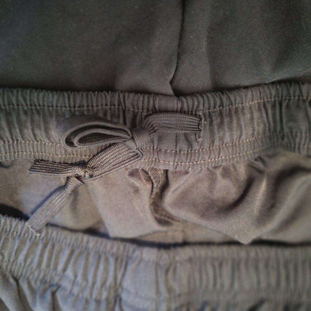 Vintage Nike Silver Tag Track Capri Pants - Womens Size XL- Navy/White - Picture 12 of 12
